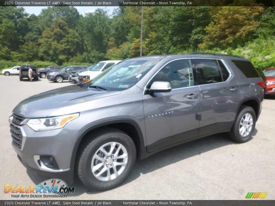 2020 Chevrolet Traverse LT AWD Satin Steel Metallic / Jet Black Photo #1