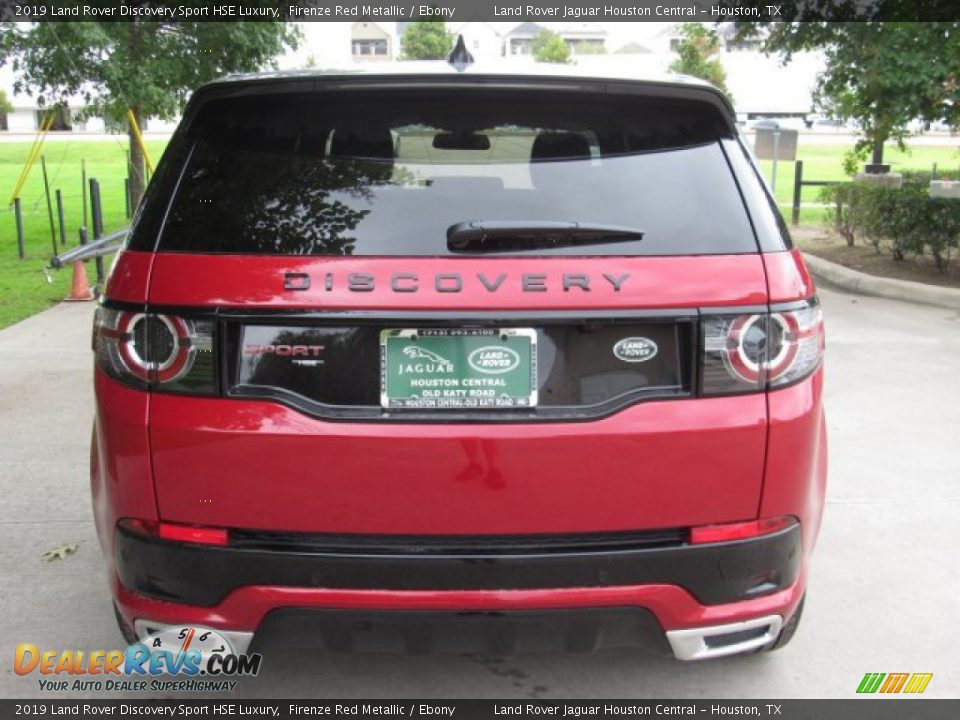2019 Land Rover Discovery Sport HSE Luxury Firenze Red Metallic / Ebony Photo #8