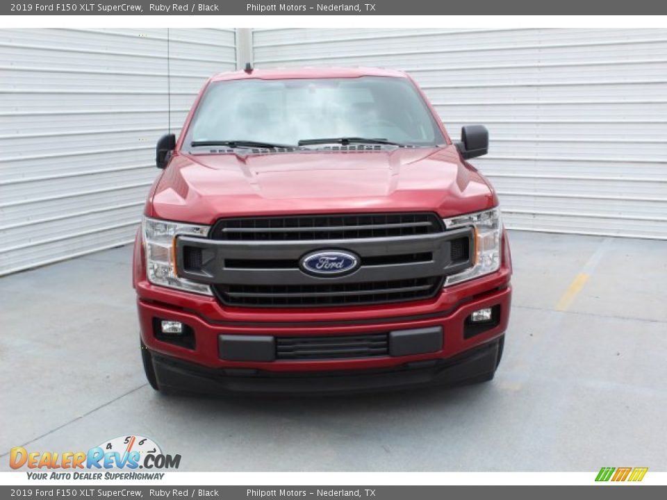 2019 Ford F150 XLT SuperCrew Ruby Red / Black Photo #3