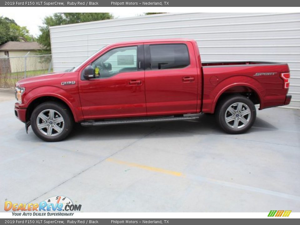 2019 Ford F150 XLT SuperCrew Ruby Red / Black Photo #6