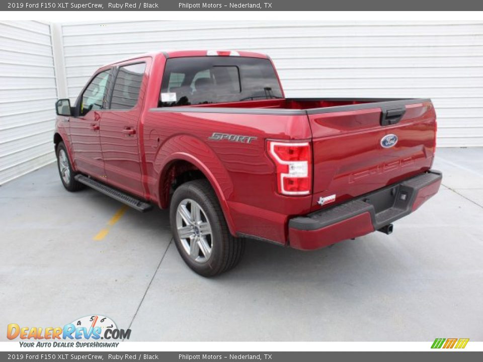 2019 Ford F150 XLT SuperCrew Ruby Red / Black Photo #7