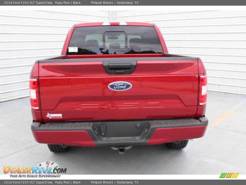 2019 Ford F150 XLT SuperCrew Ruby Red / Black Photo #8