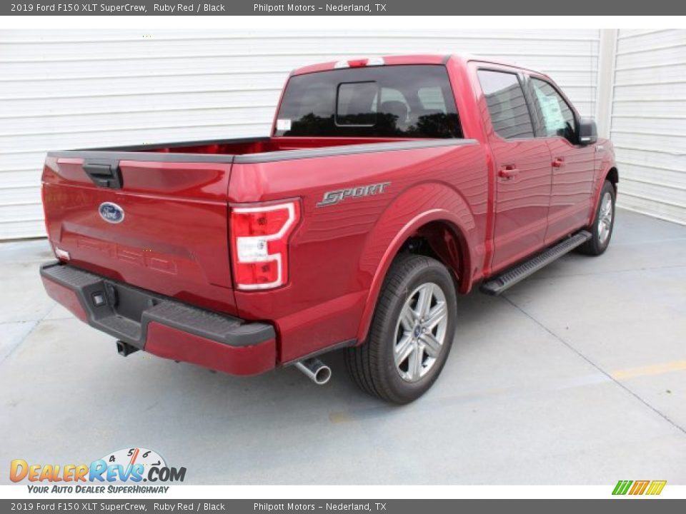 2019 Ford F150 XLT SuperCrew Ruby Red / Black Photo #9