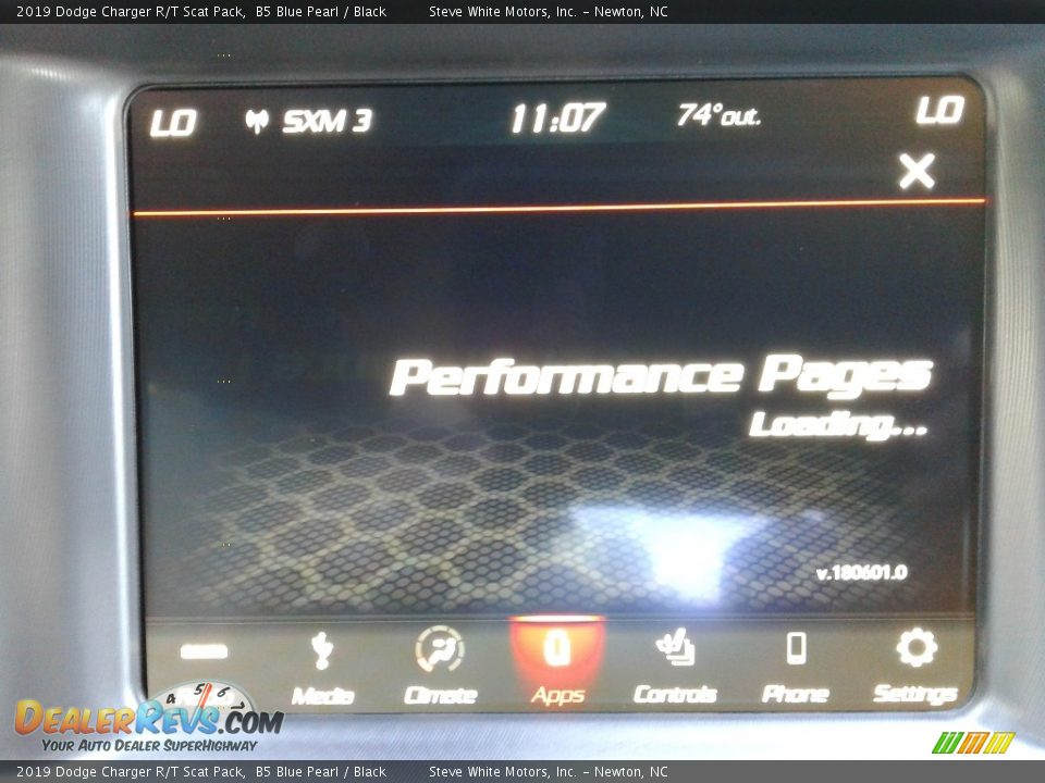 2019 Dodge Charger R/T Scat Pack B5 Blue Pearl / Black Photo #26