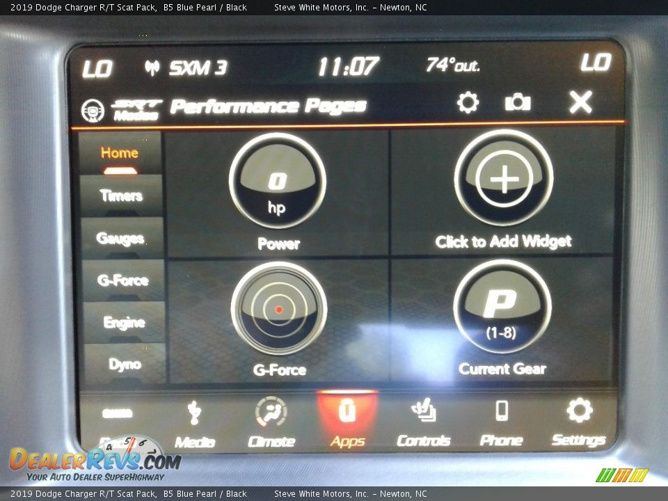 2019 Dodge Charger R/T Scat Pack B5 Blue Pearl / Black Photo #27