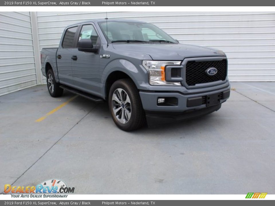 2019 Ford F150 XL SuperCrew Abyss Gray / Black Photo #2