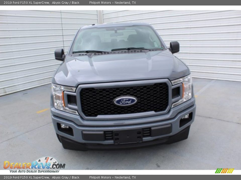 2019 Ford F150 XL SuperCrew Abyss Gray / Black Photo #3
