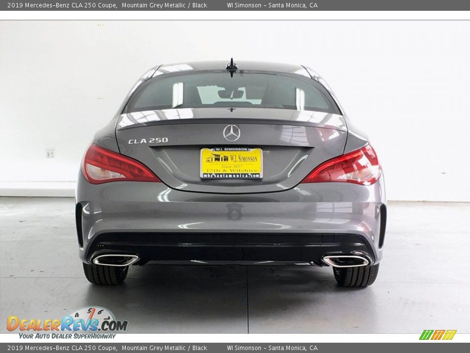 2019 Mercedes-Benz CLA 250 Coupe Mountain Grey Metallic / Black Photo #3