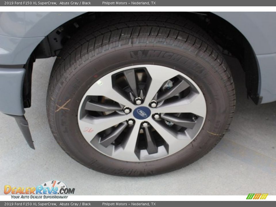 2019 Ford F150 XL SuperCrew Abyss Gray / Black Photo #5
