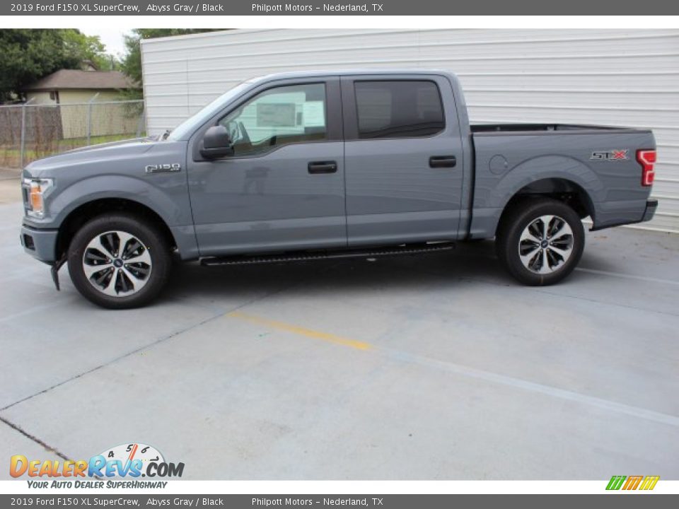 2019 Ford F150 XL SuperCrew Abyss Gray / Black Photo #6