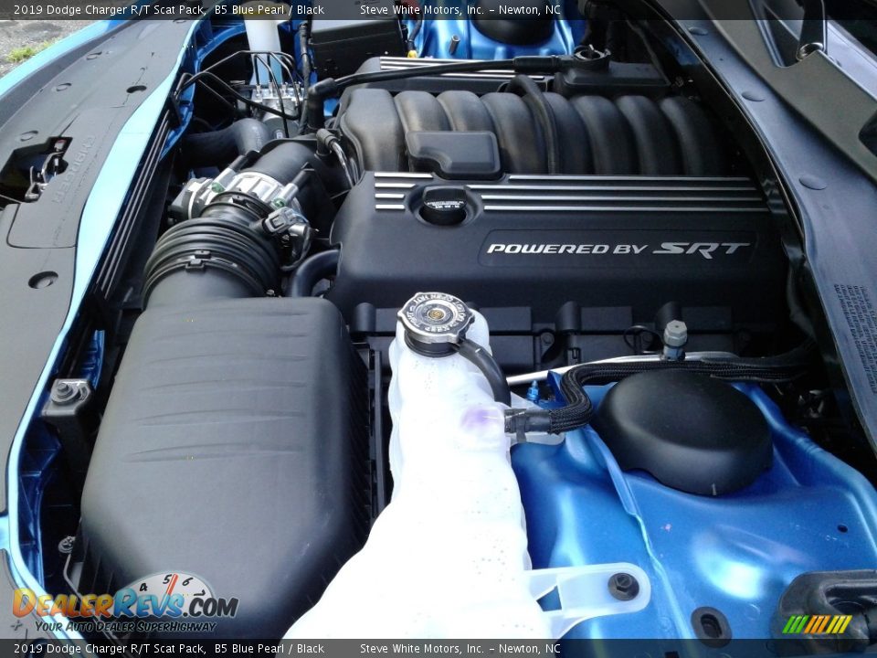 2019 Dodge Charger R/T Scat Pack B5 Blue Pearl / Black Photo #35