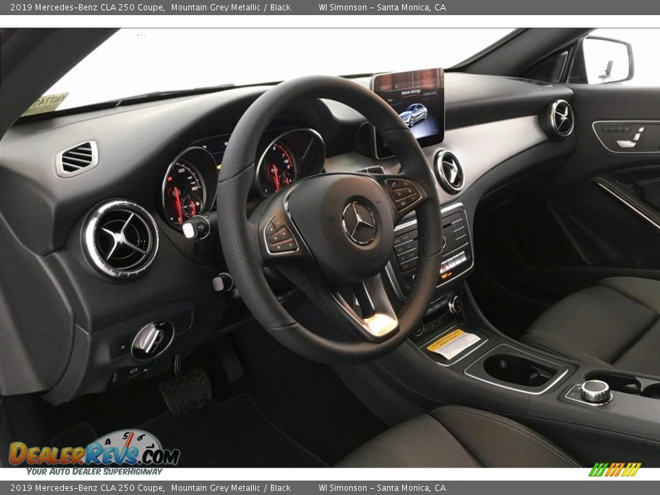 2019 Mercedes-Benz CLA 250 Coupe Mountain Grey Metallic / Black Photo #4