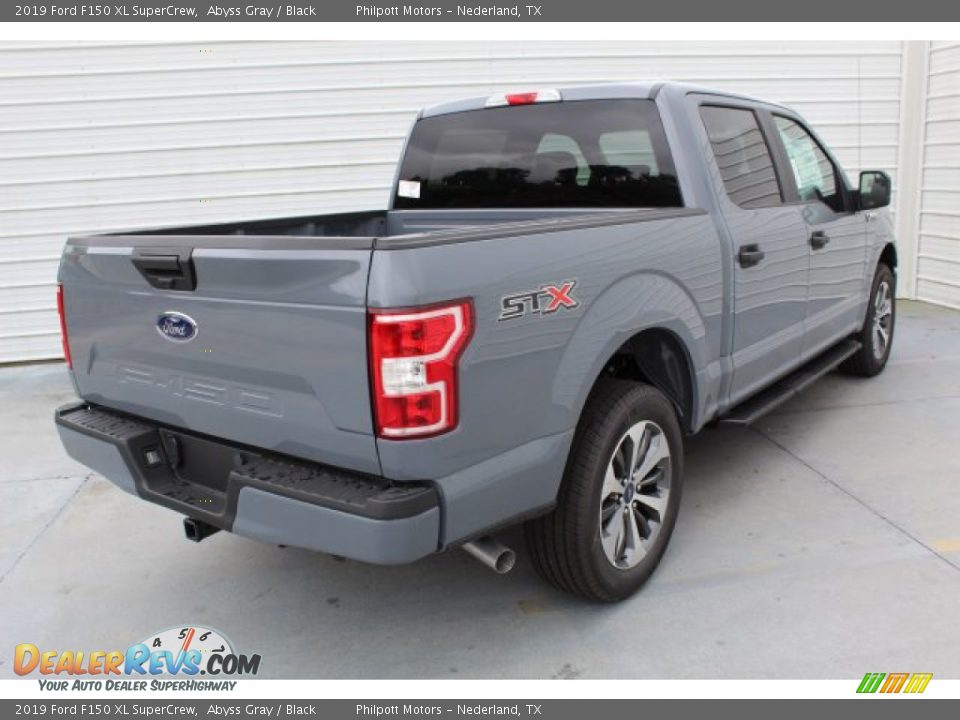2019 Ford F150 XL SuperCrew Abyss Gray / Black Photo #9