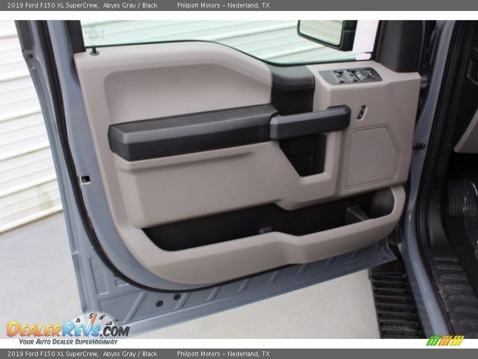 2019 Ford F150 XL SuperCrew Abyss Gray / Black Photo #10