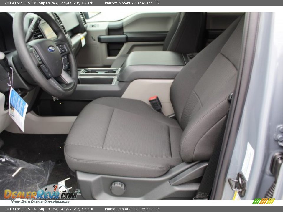 2019 Ford F150 XL SuperCrew Abyss Gray / Black Photo #11