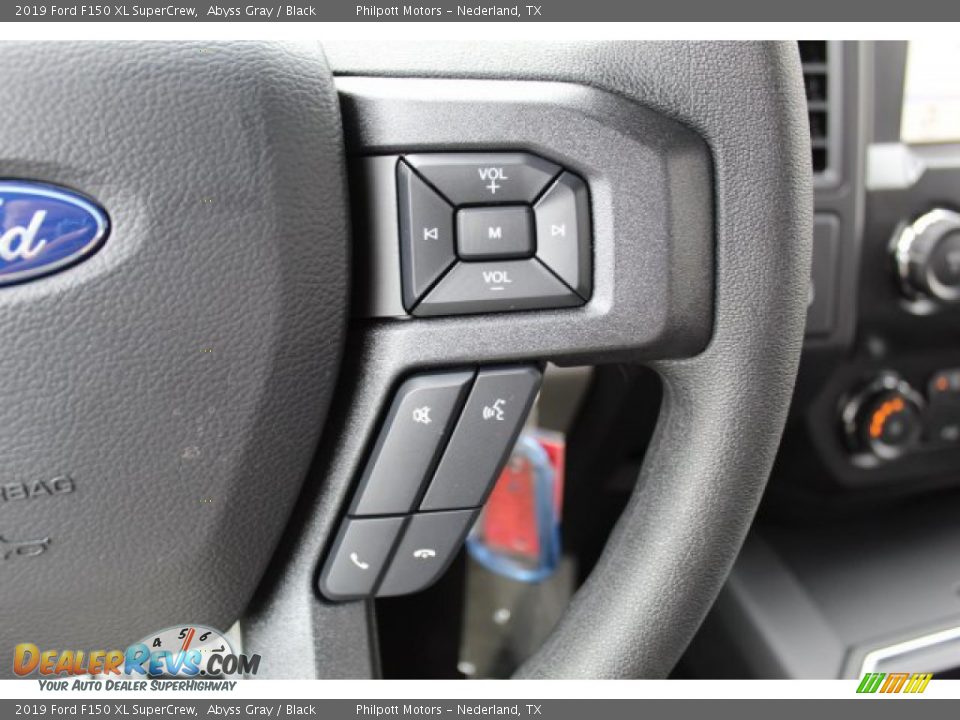 2019 Ford F150 XL SuperCrew Abyss Gray / Black Photo #13