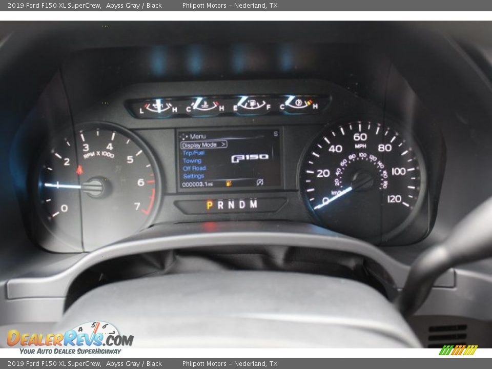 2019 Ford F150 XL SuperCrew Abyss Gray / Black Photo #14