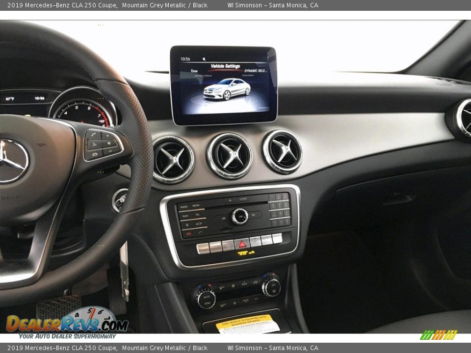 2019 Mercedes-Benz CLA 250 Coupe Mountain Grey Metallic / Black Photo #6
