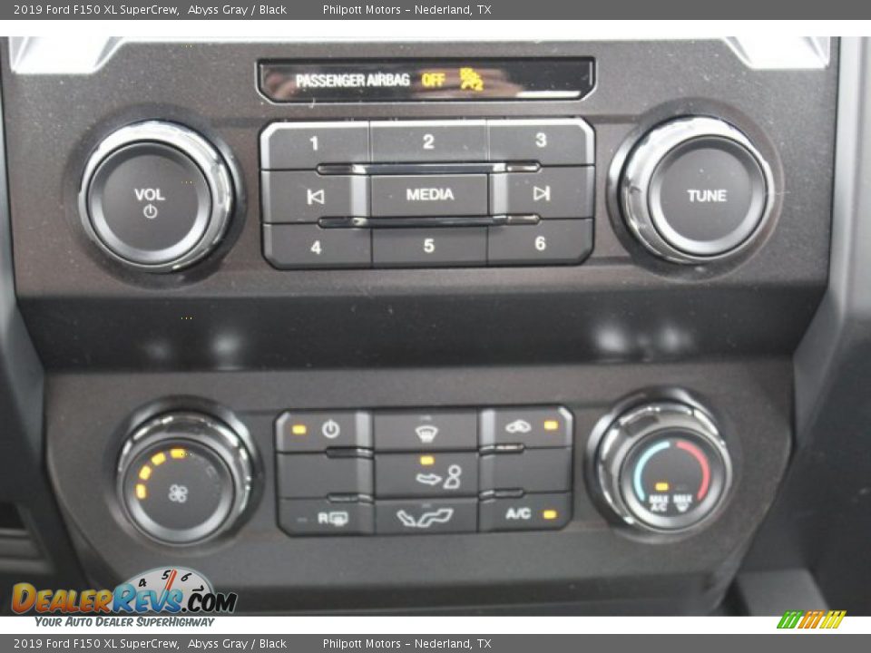 2019 Ford F150 XL SuperCrew Abyss Gray / Black Photo #17