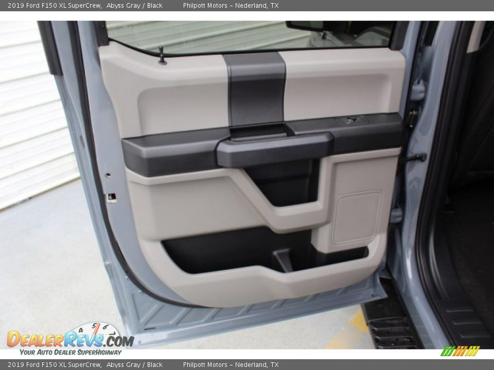 2019 Ford F150 XL SuperCrew Abyss Gray / Black Photo #19