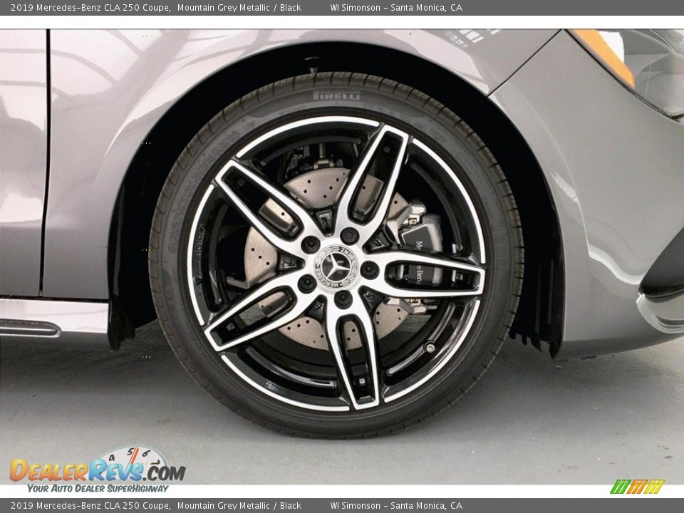2019 Mercedes-Benz CLA 250 Coupe Mountain Grey Metallic / Black Photo #9