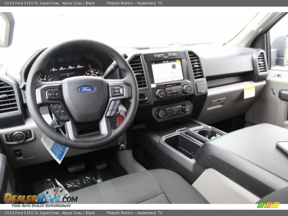 2019 Ford F150 XL SuperCrew Abyss Gray / Black Photo #21