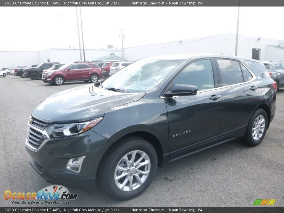 2020 Chevrolet Equinox LT AWD Nightfall Gray Metallic / Jet Black Photo #1
