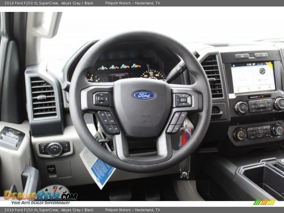 2019 Ford F150 XL SuperCrew Abyss Gray / Black Photo #22