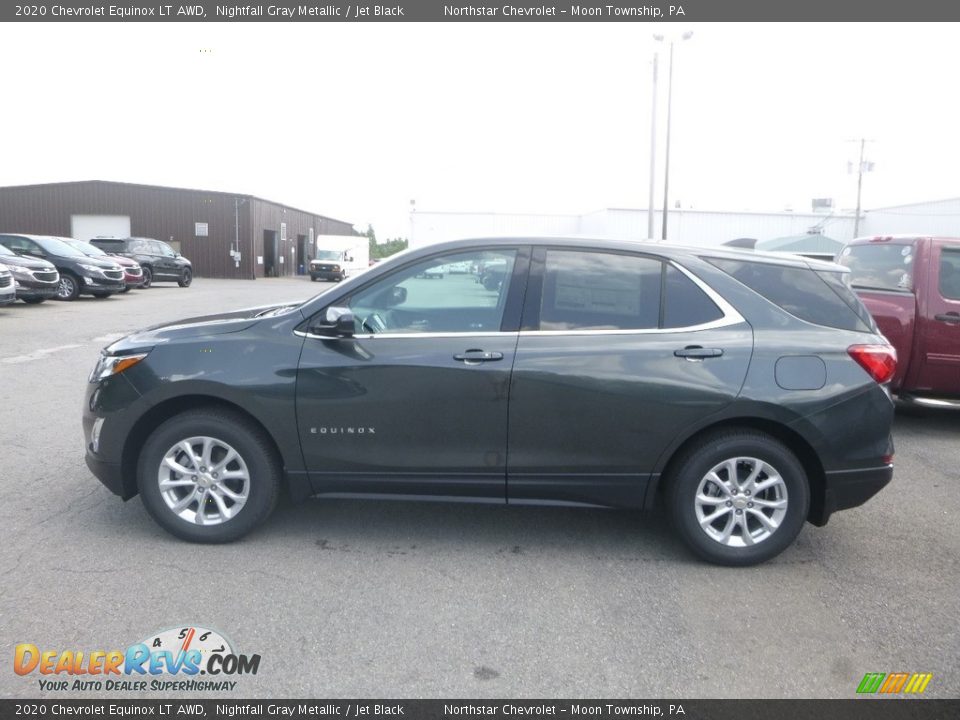 2020 Chevrolet Equinox LT AWD Nightfall Gray Metallic / Jet Black Photo #2