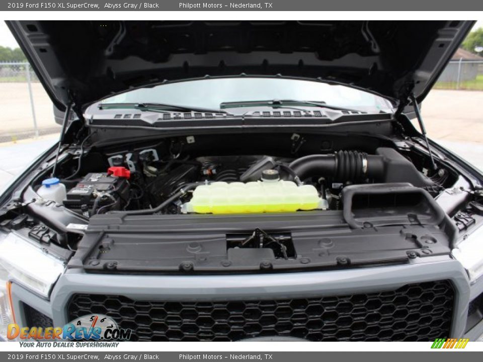 2019 Ford F150 XL SuperCrew Abyss Gray / Black Photo #24