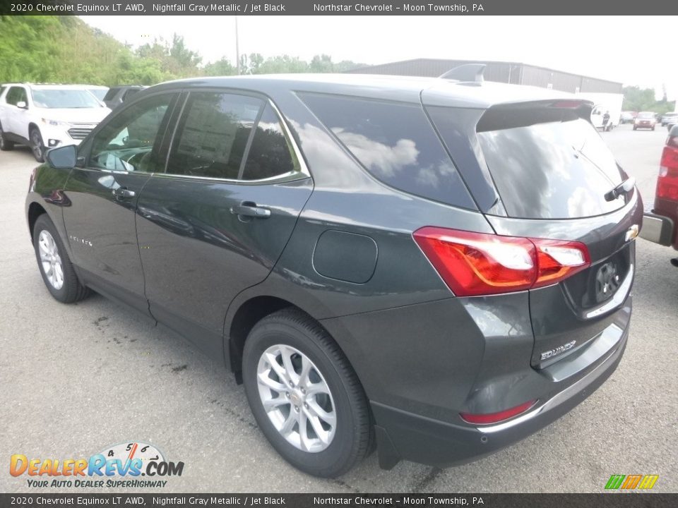 2020 Chevrolet Equinox LT AWD Nightfall Gray Metallic / Jet Black Photo #3