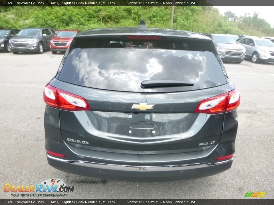 2020 Chevrolet Equinox LT AWD Nightfall Gray Metallic / Jet Black Photo #4