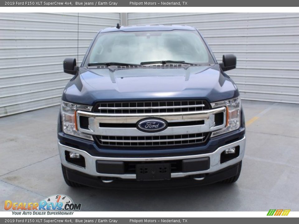 2019 Ford F150 XLT SuperCrew 4x4 Blue Jeans / Earth Gray Photo #3