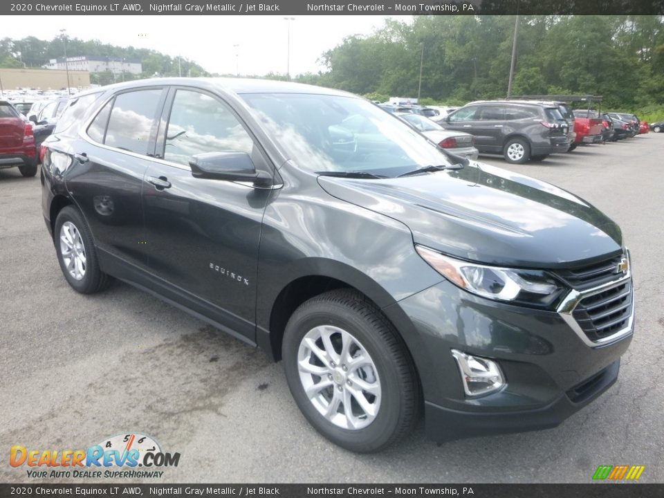 2020 Chevrolet Equinox LT AWD Nightfall Gray Metallic / Jet Black Photo #7