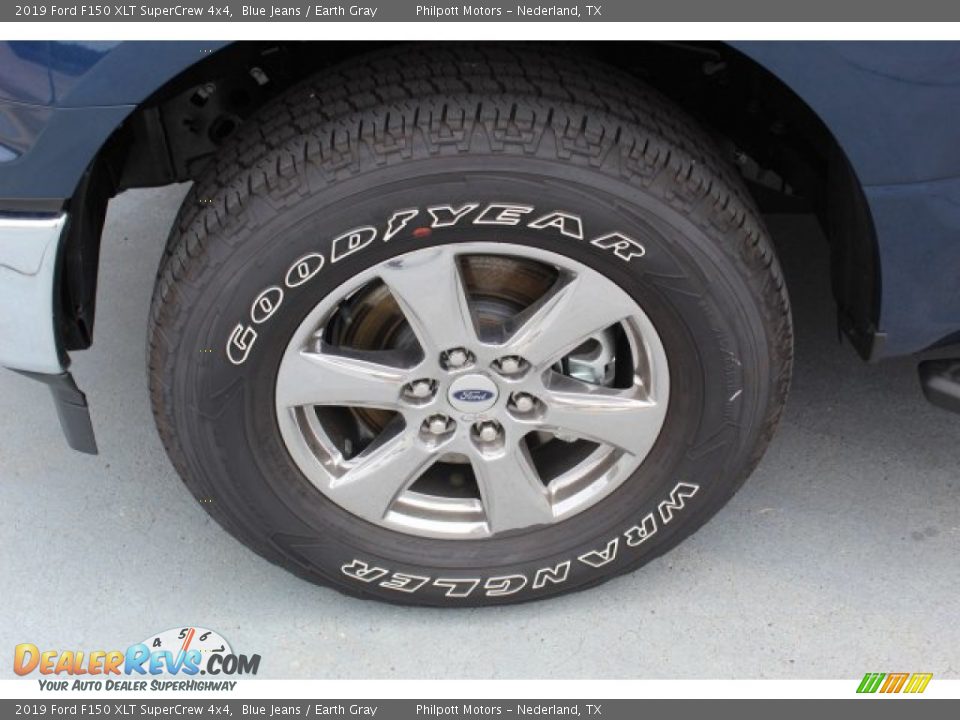 2019 Ford F150 XLT SuperCrew 4x4 Blue Jeans / Earth Gray Photo #5