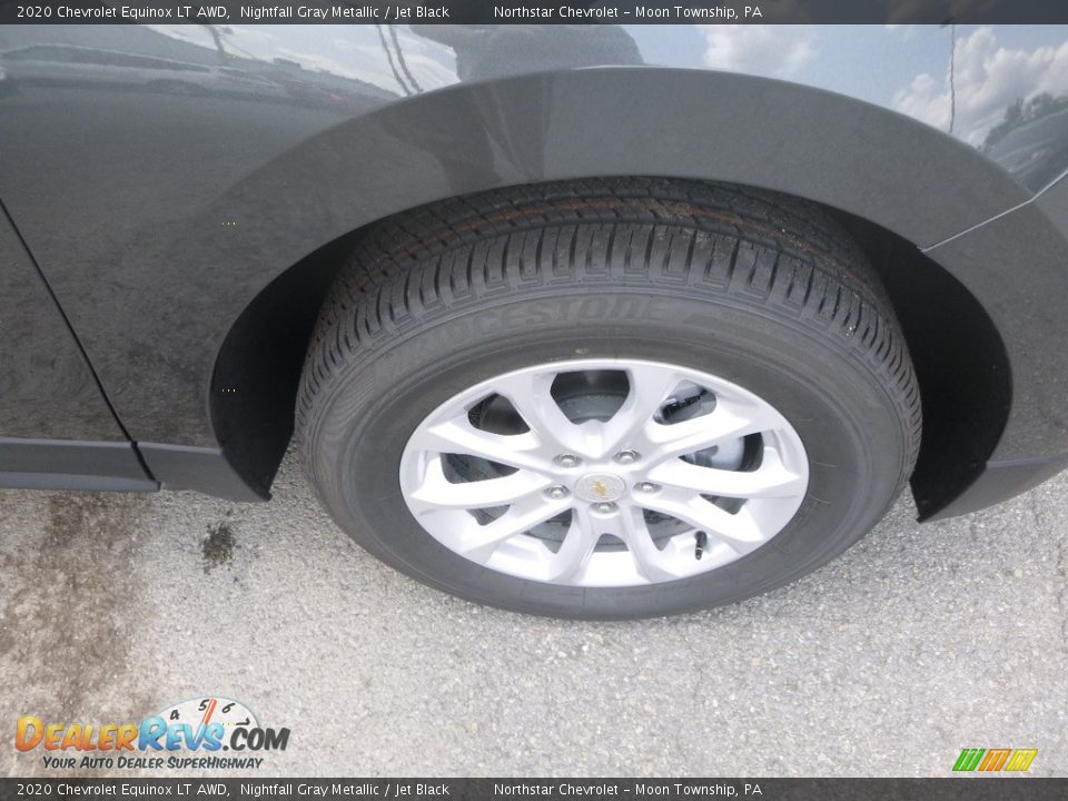 2020 Chevrolet Equinox LT AWD Nightfall Gray Metallic / Jet Black Photo #9