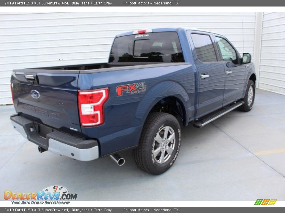 2019 Ford F150 XLT SuperCrew 4x4 Blue Jeans / Earth Gray Photo #9