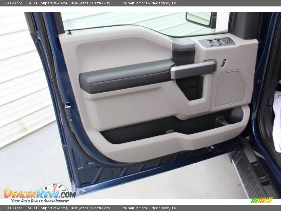2019 Ford F150 XLT SuperCrew 4x4 Blue Jeans / Earth Gray Photo #10
