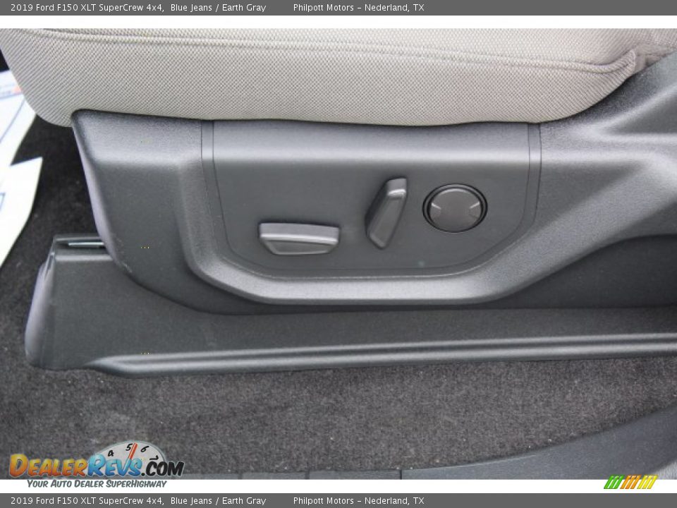 2019 Ford F150 XLT SuperCrew 4x4 Blue Jeans / Earth Gray Photo #12