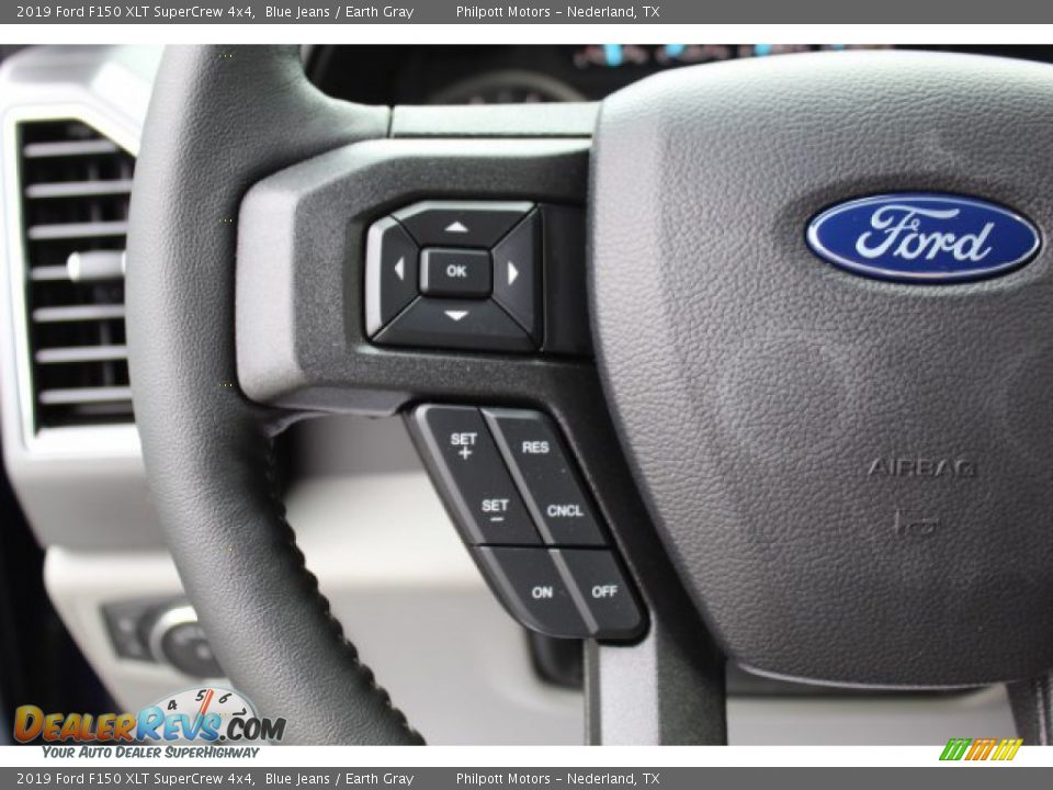 2019 Ford F150 XLT SuperCrew 4x4 Blue Jeans / Earth Gray Photo #13