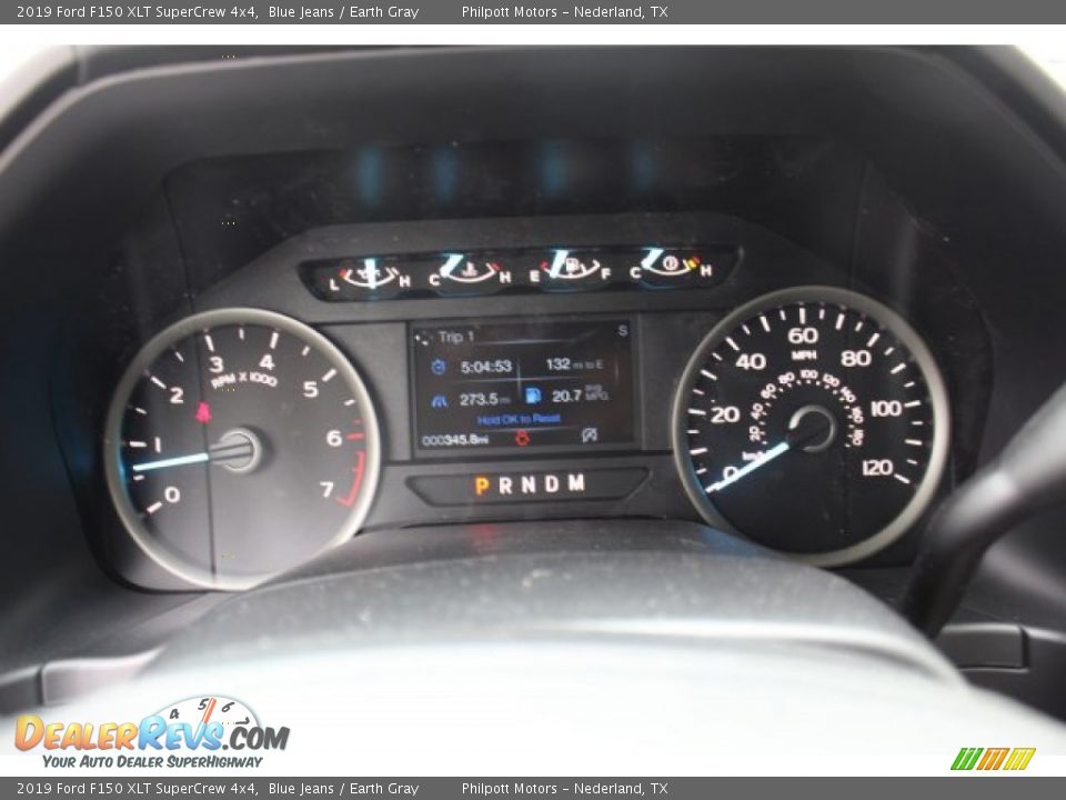 2019 Ford F150 XLT SuperCrew 4x4 Blue Jeans / Earth Gray Photo #15