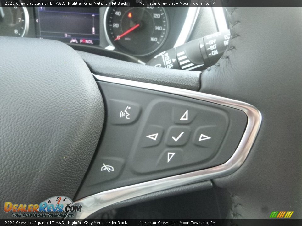 2020 Chevrolet Equinox LT AWD Nightfall Gray Metallic / Jet Black Photo #19