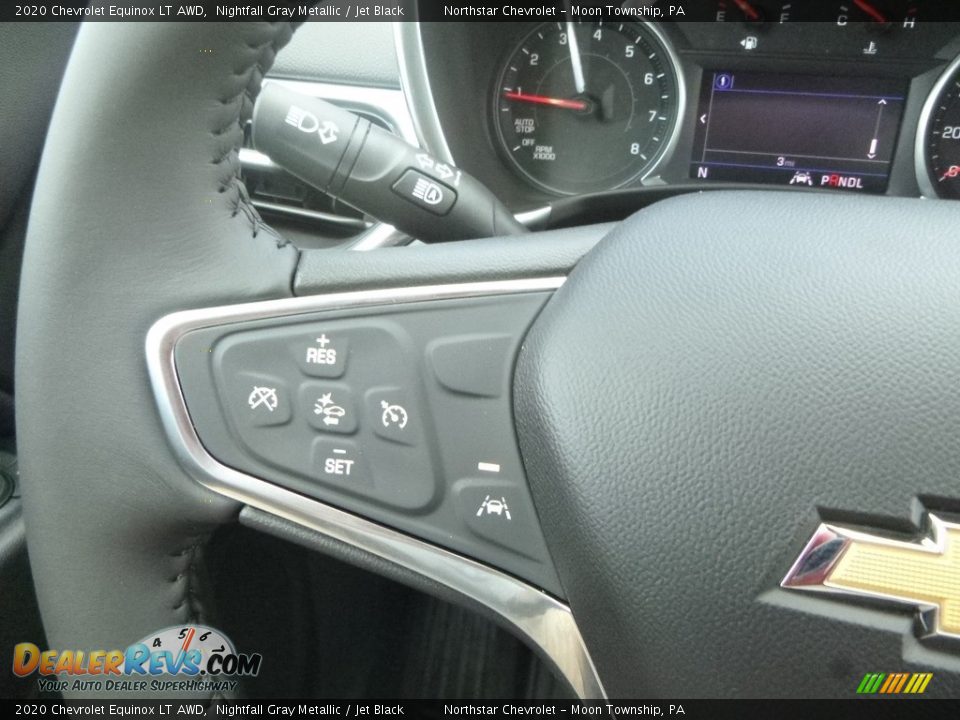 2020 Chevrolet Equinox LT AWD Nightfall Gray Metallic / Jet Black Photo #20