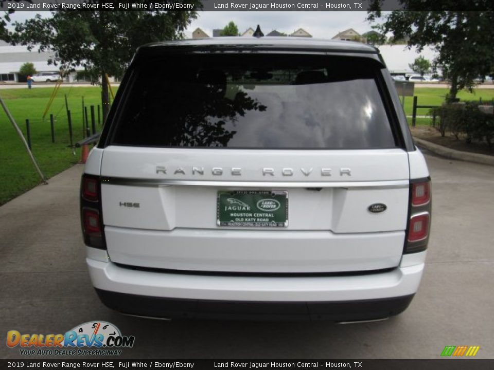 2019 Land Rover Range Rover HSE Fuji White / Ebony/Ebony Photo #8