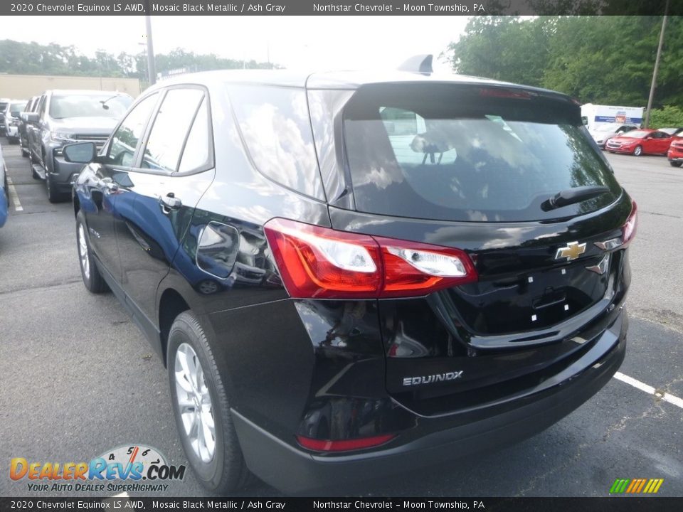2020 Chevrolet Equinox LS AWD Mosaic Black Metallic / Ash Gray Photo #3