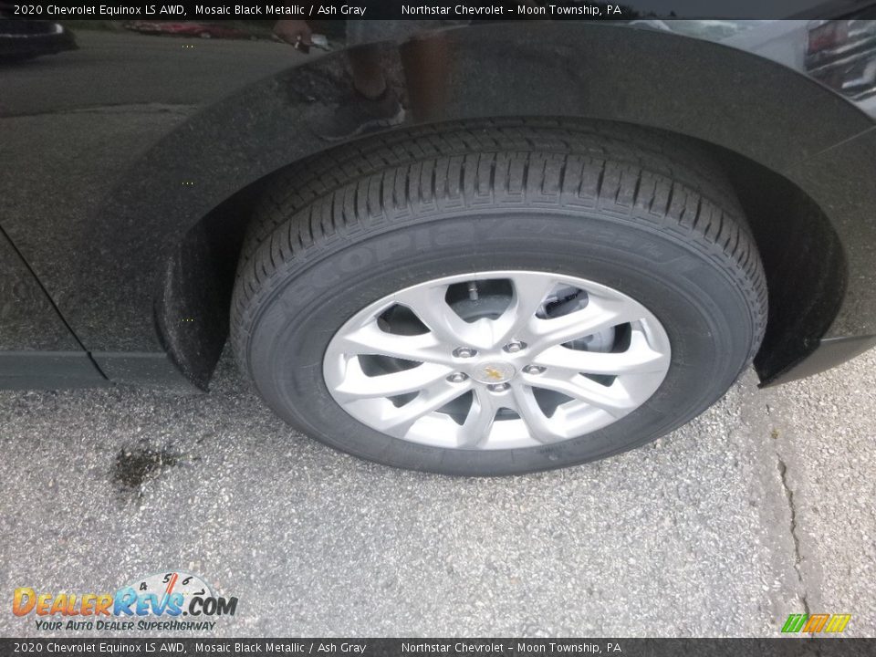 2020 Chevrolet Equinox LS AWD Mosaic Black Metallic / Ash Gray Photo #9