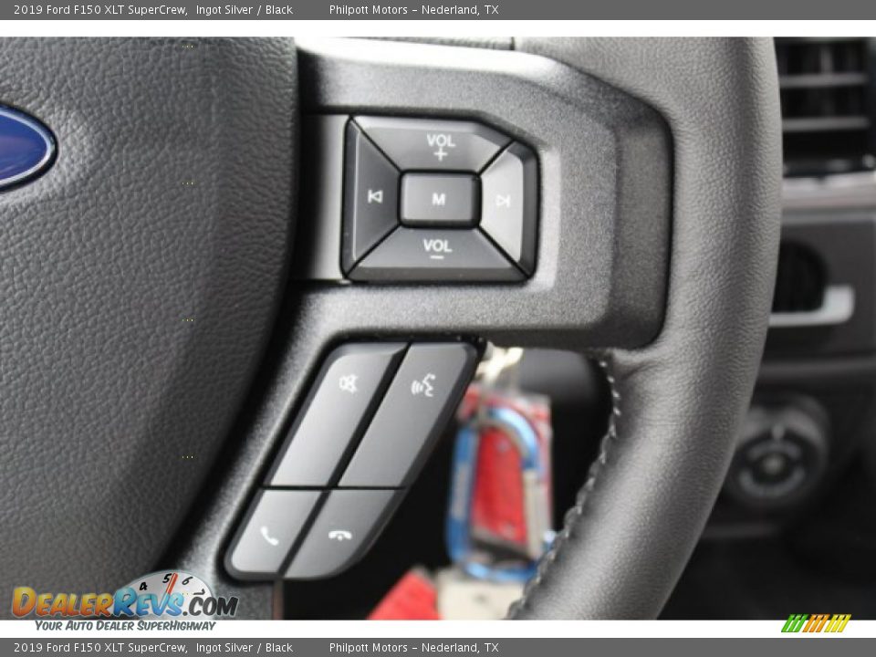 2019 Ford F150 XLT SuperCrew Steering Wheel Photo #14