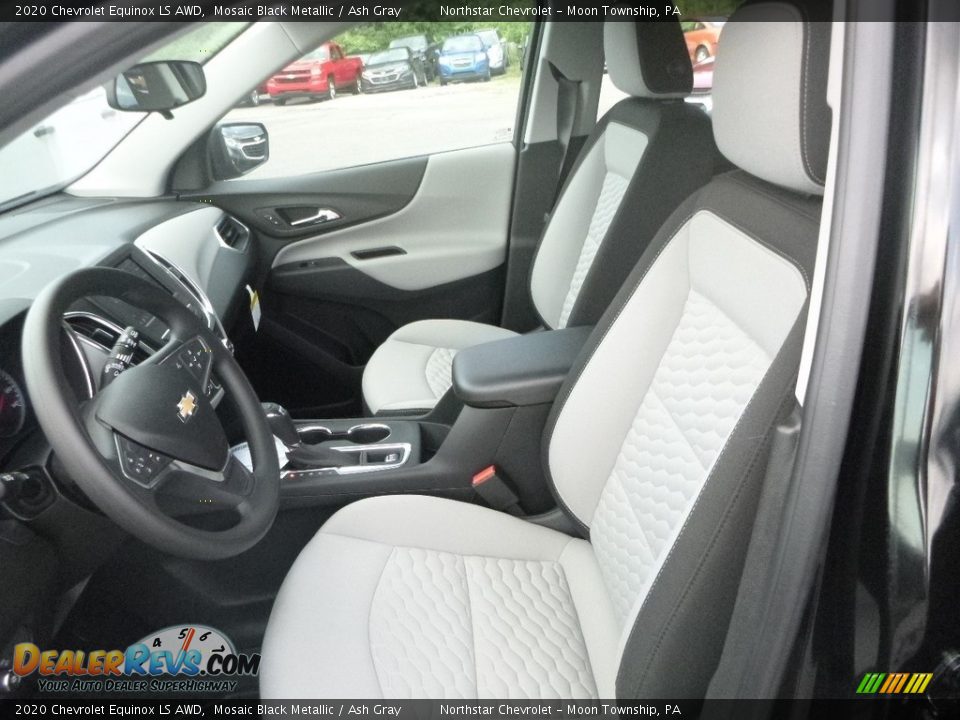 2020 Chevrolet Equinox LS AWD Mosaic Black Metallic / Ash Gray Photo #14