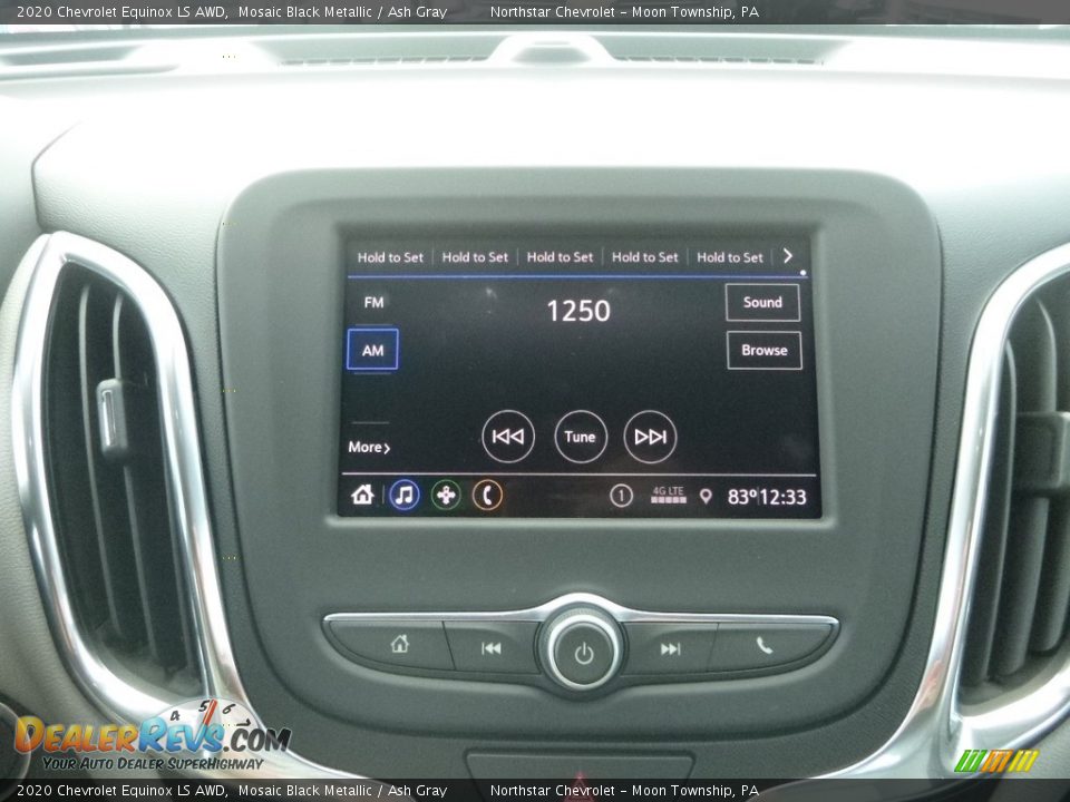 2020 Chevrolet Equinox LS AWD Mosaic Black Metallic / Ash Gray Photo #17