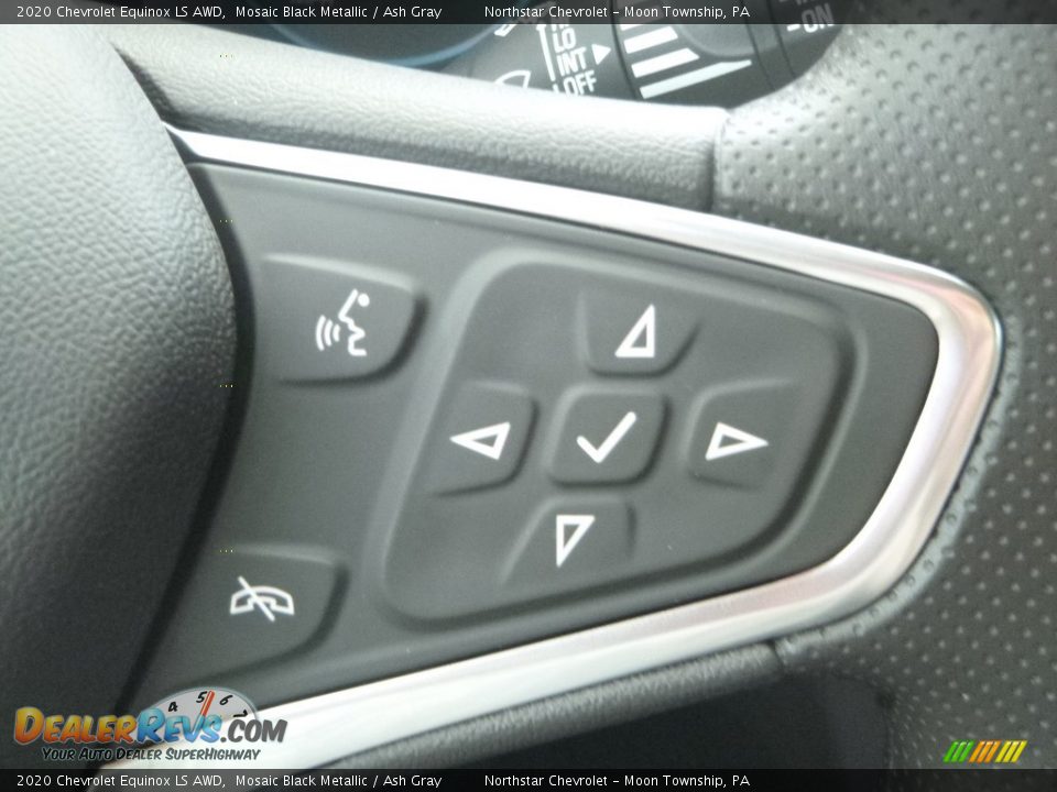 2020 Chevrolet Equinox LS AWD Mosaic Black Metallic / Ash Gray Photo #19